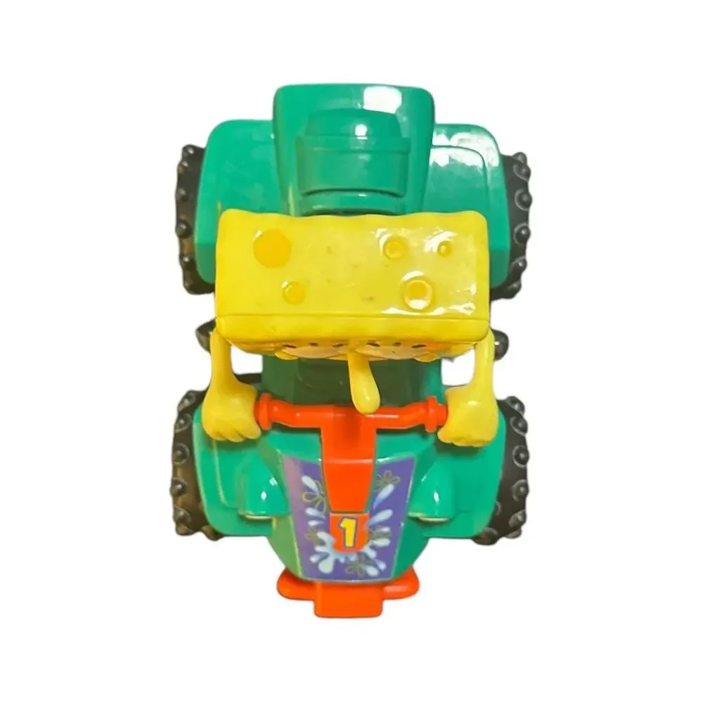 2007 Mattel Spongebob Squarepants Shake N Go ATV Battery Operated Toy Car